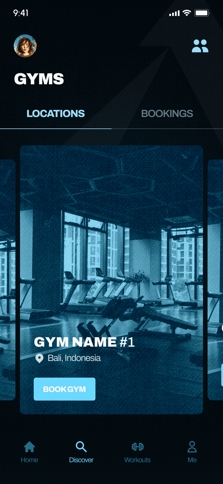 Gym location V2