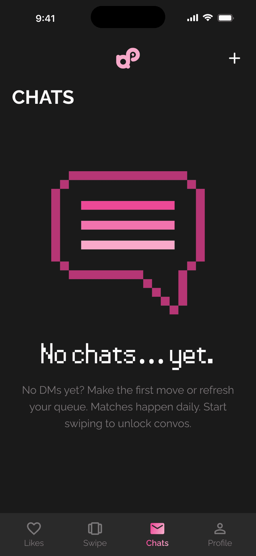 Empty chats state