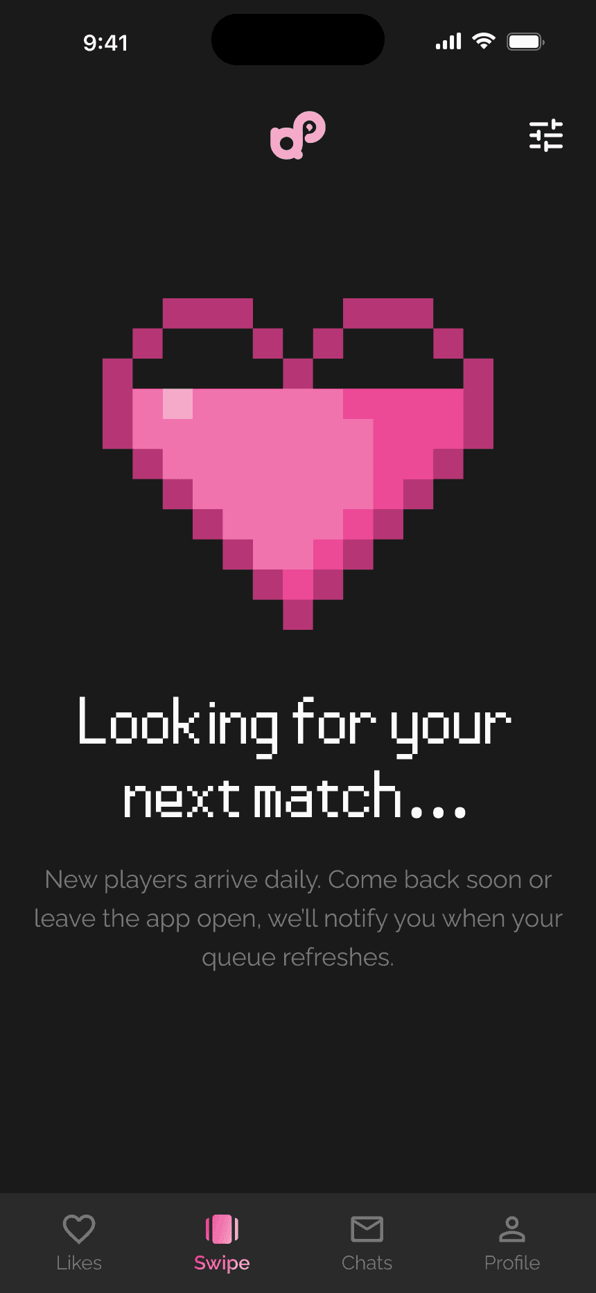 Pixel-art empty state illustrations